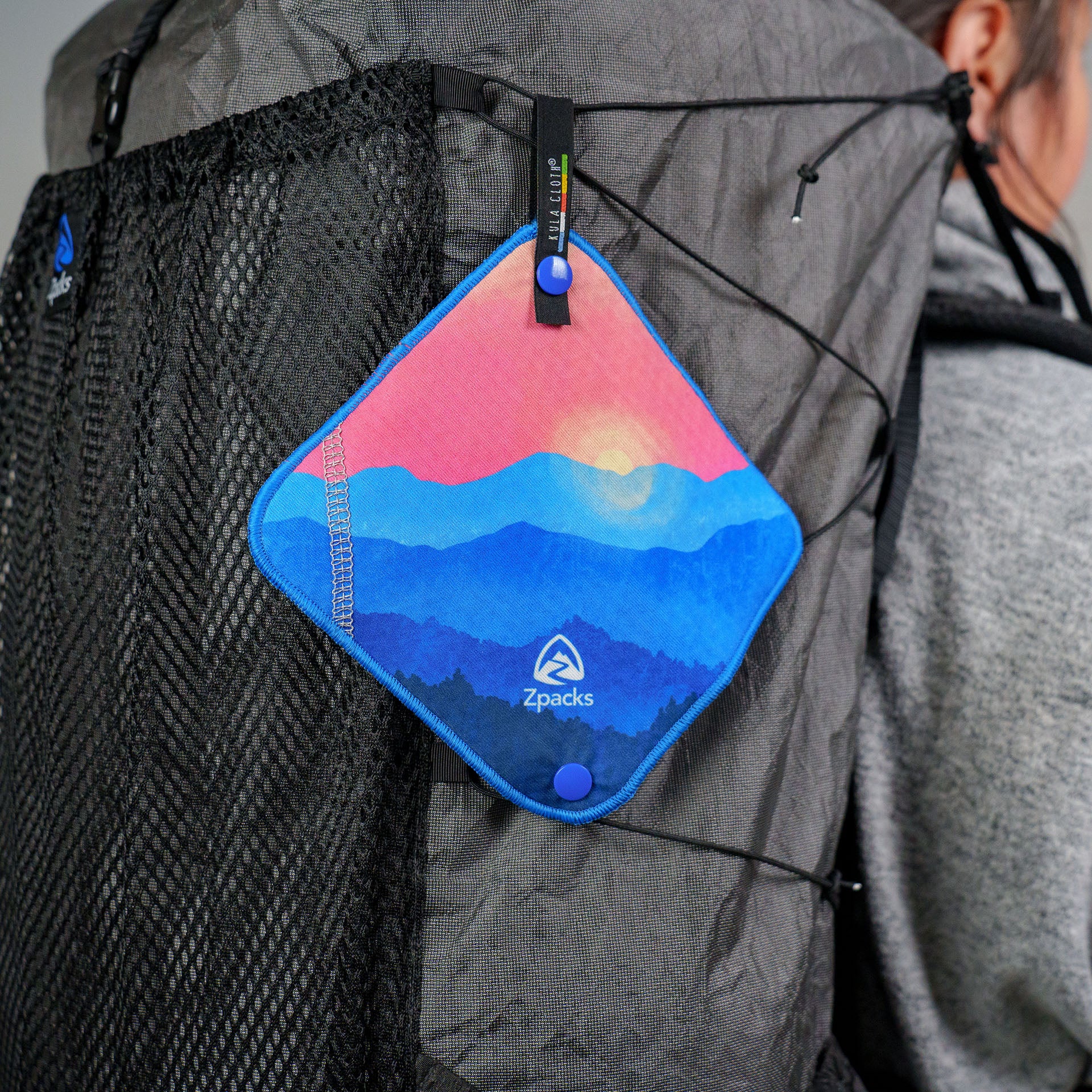 Zpacks Kula Cloth lingette pipi Appalachian Sunrise