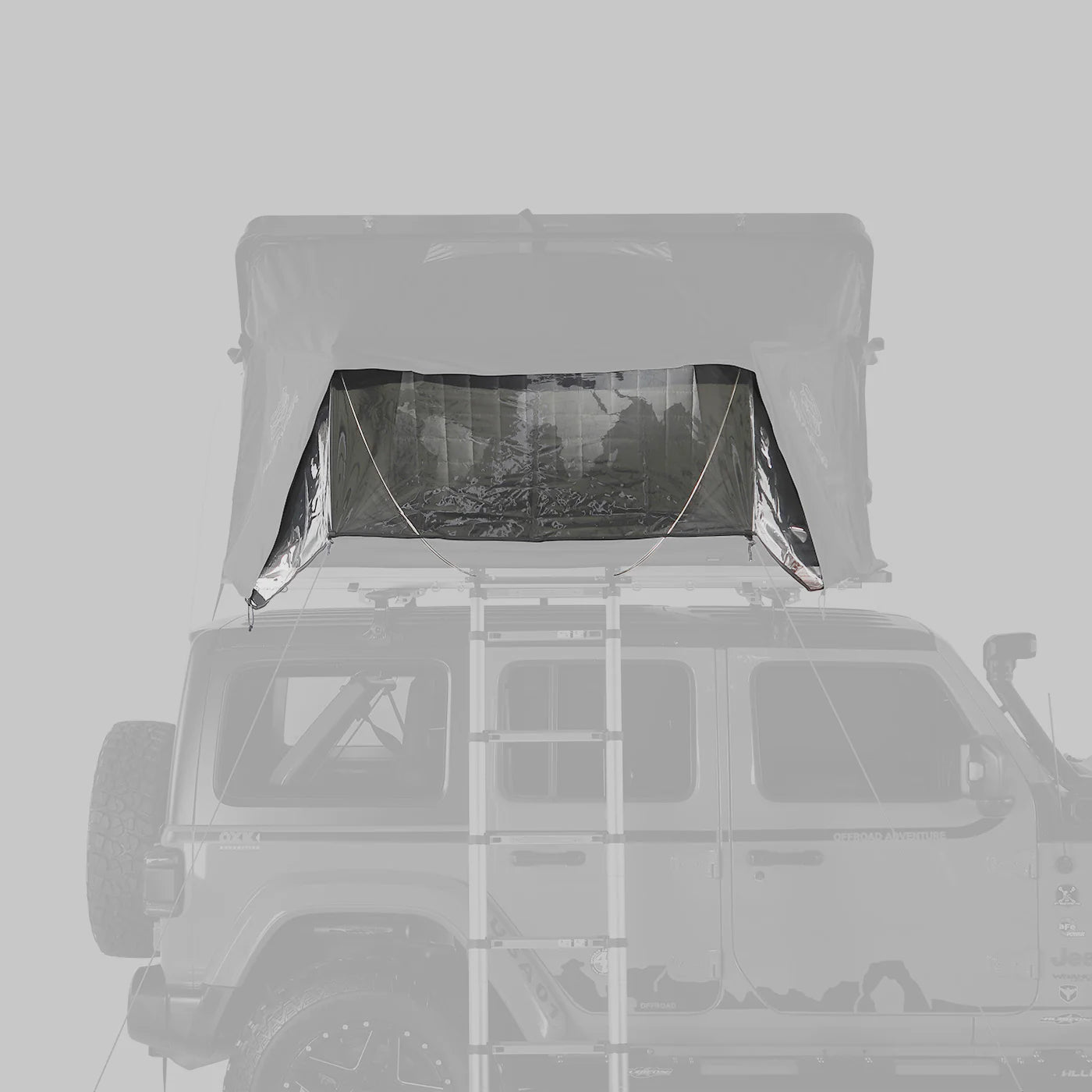 iKamper Auvent Vinyl Tente de Toit Transparent Skycamp 3.0
