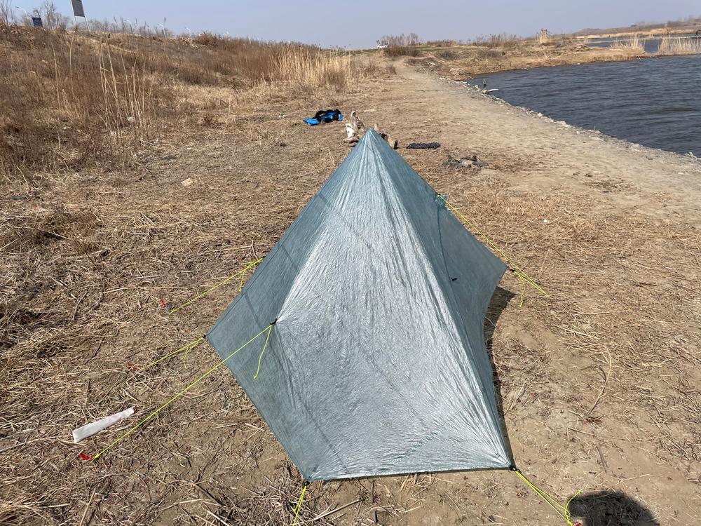 Zpacks Hexamid Pocket Tarp avec portes tarp orange brûlé 1P