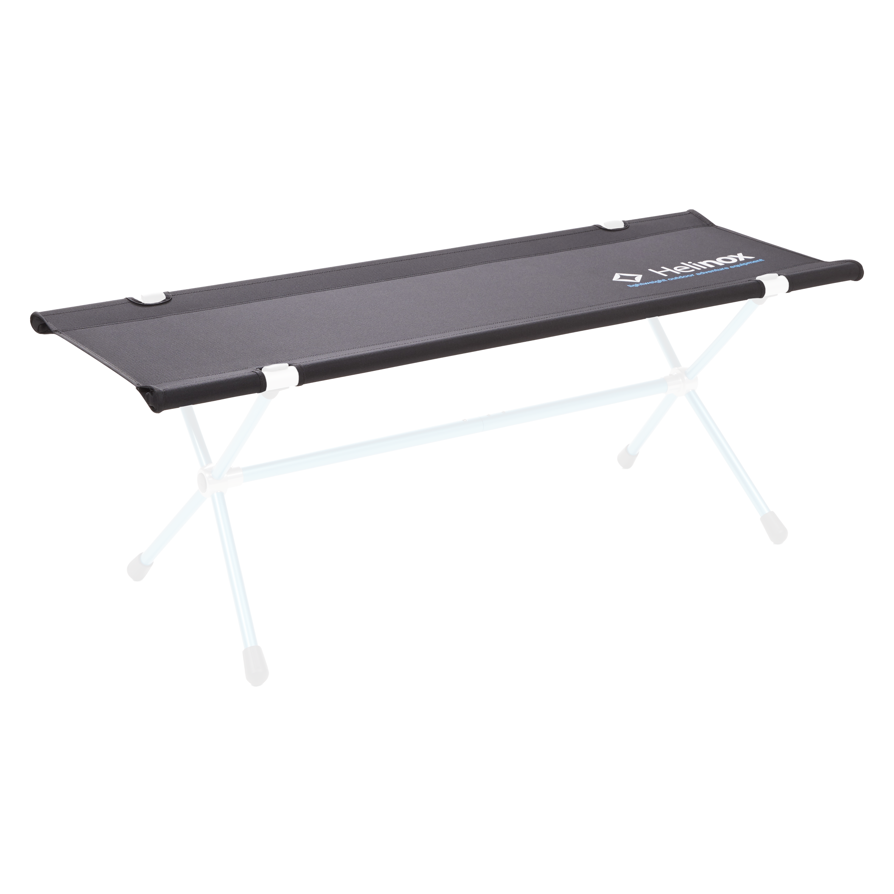 Helinox Bench One Toile Rechange Banc Noir Résistante