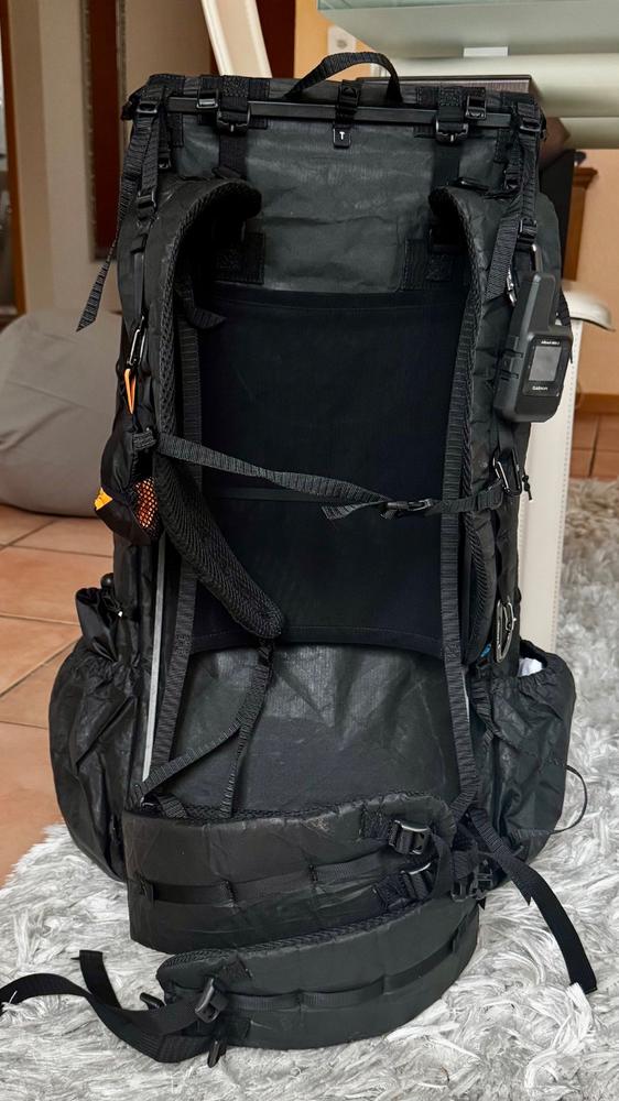 Zpacks Arc Haul Ultra corps sac à dos 60L Noir M