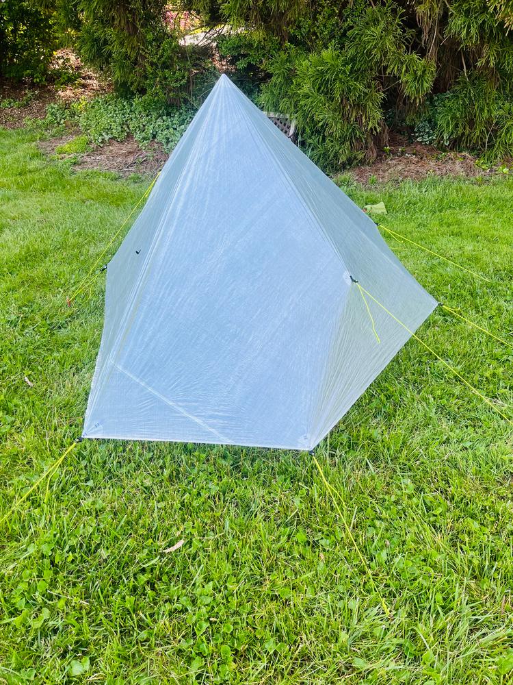 Zpacks Hexamid Pocket Tarp avec portes tarp orange brûlé 1P