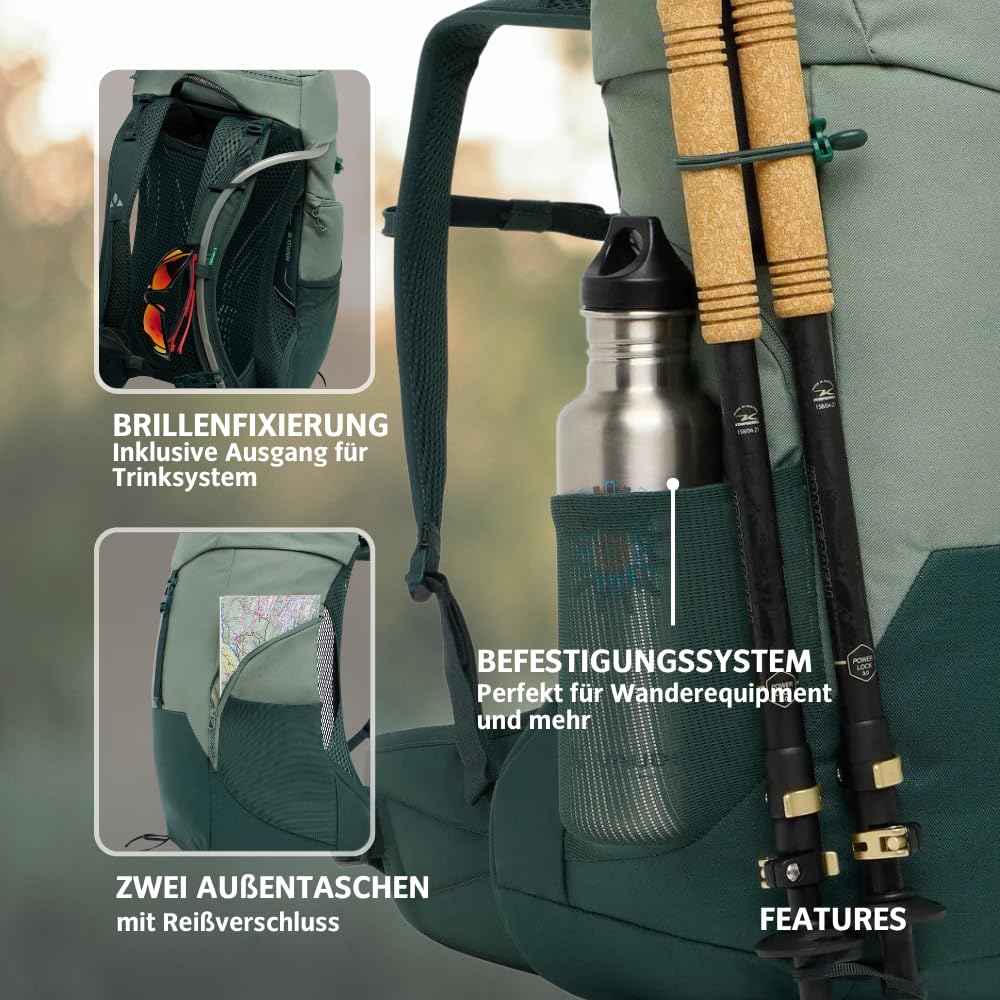Vaude Jura 24 sac à dos 24 L agnave recyclé