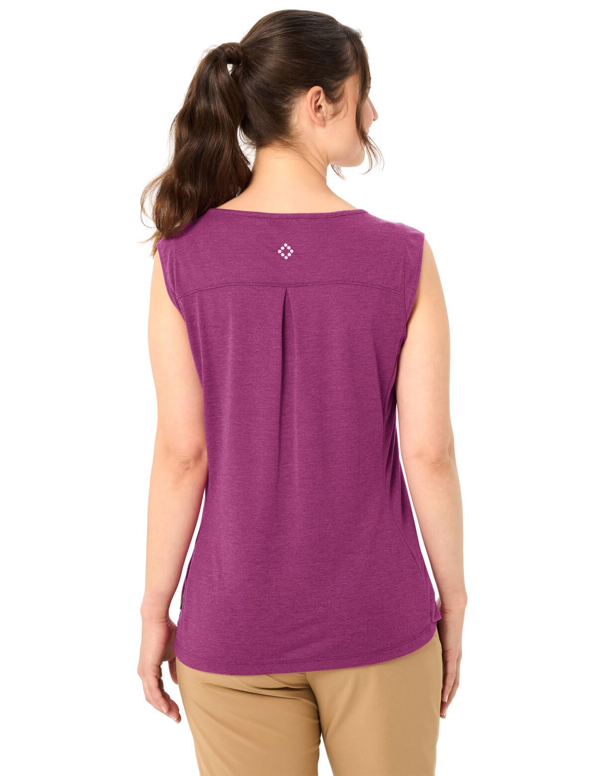 Vaude Skomer top randonnée femme 40 deep pond lyocell