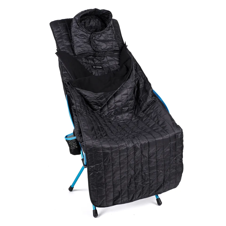 Helinox Toasty couverture chaise Sunset Beach noir