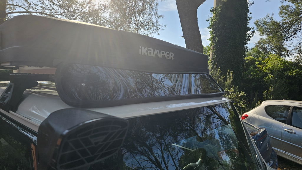 iKamper Isolation et Confort déflecteur vent tente de toit
