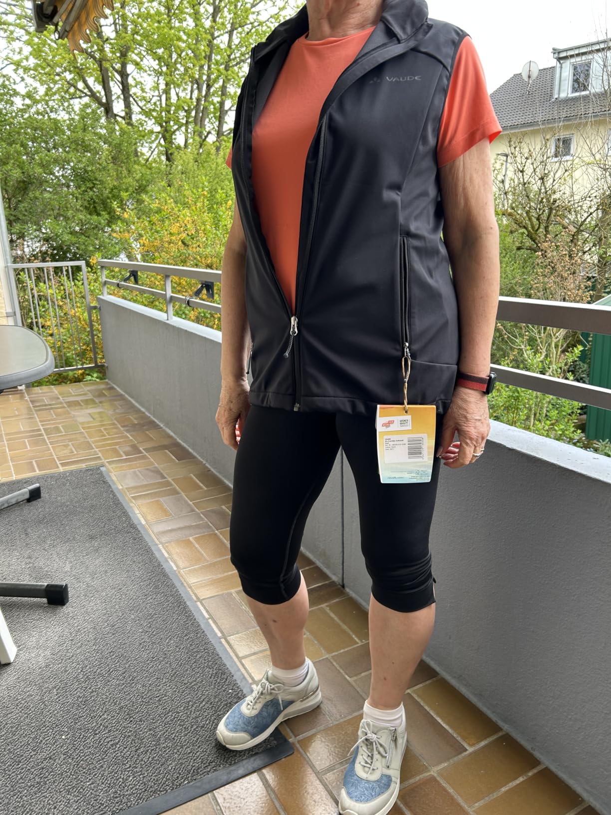 Vaude Everhike gilet softshell femme 46 Noir