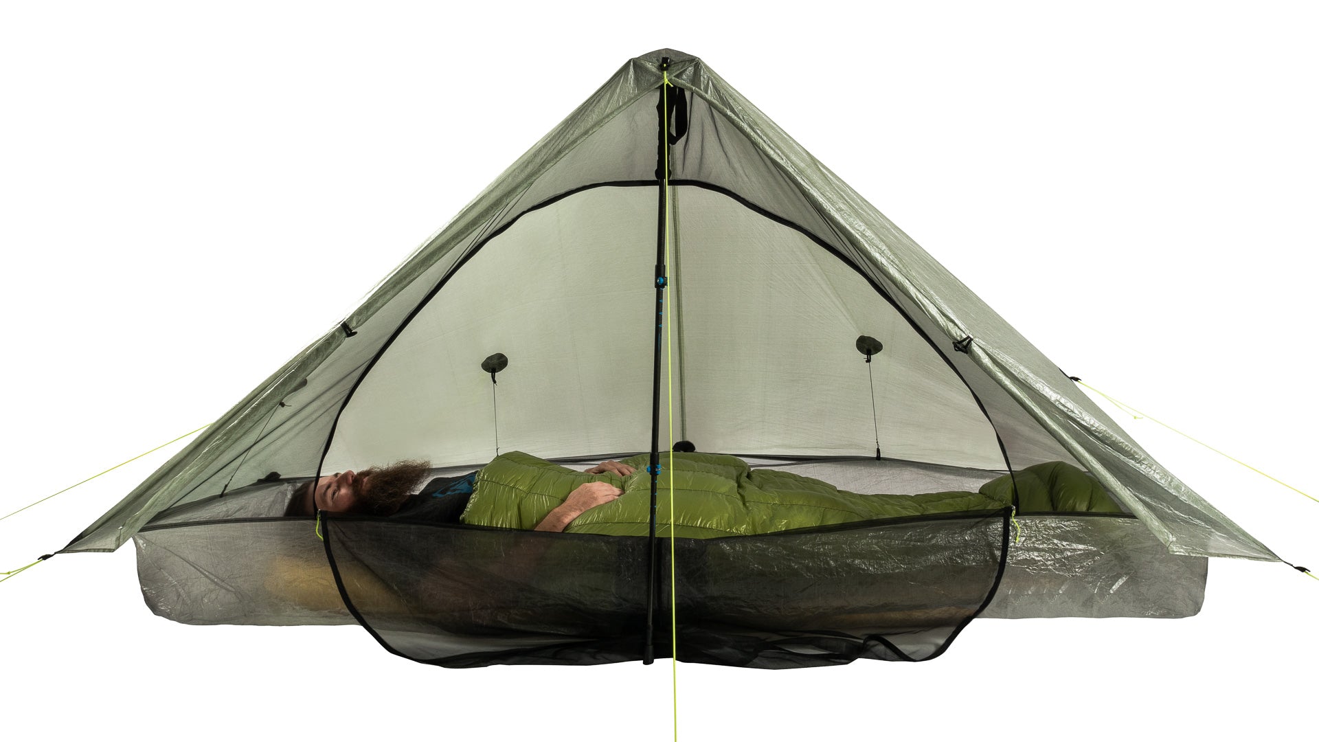 Zpacks Shelters Plexamid tente 1 place bleue