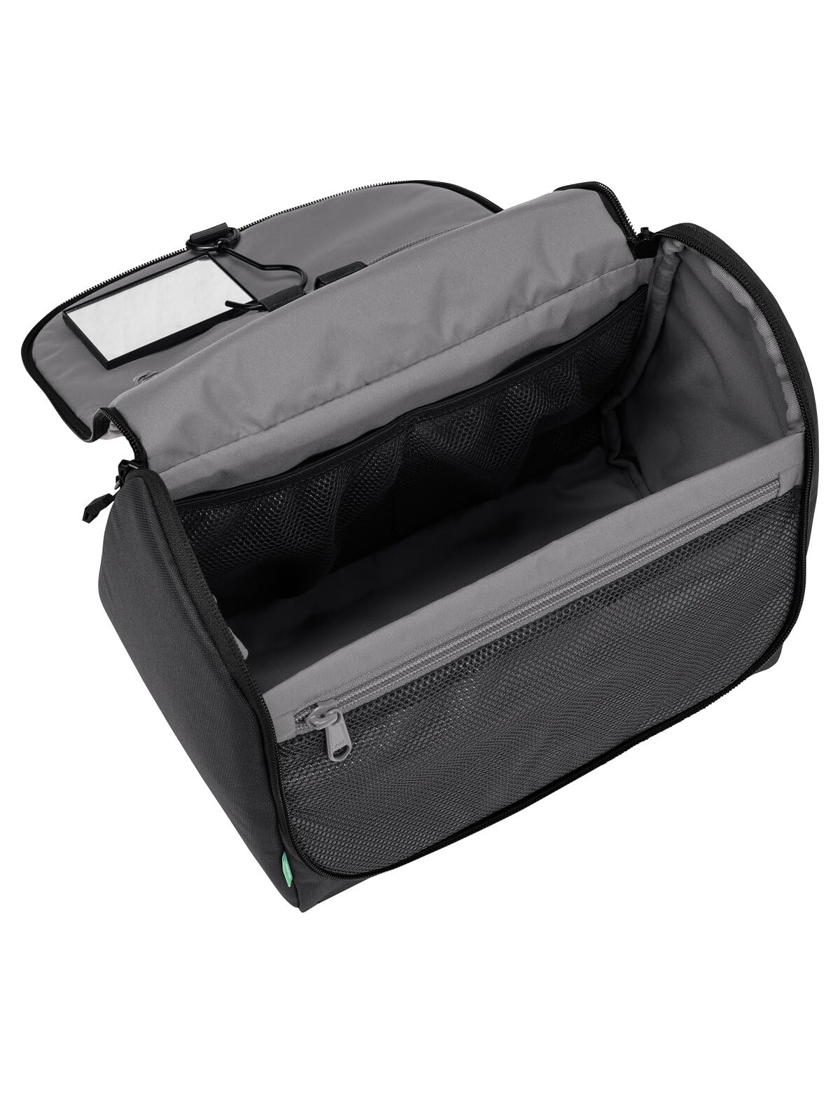 Vaude Wegawash trousse de toilette noire miroir suspendue