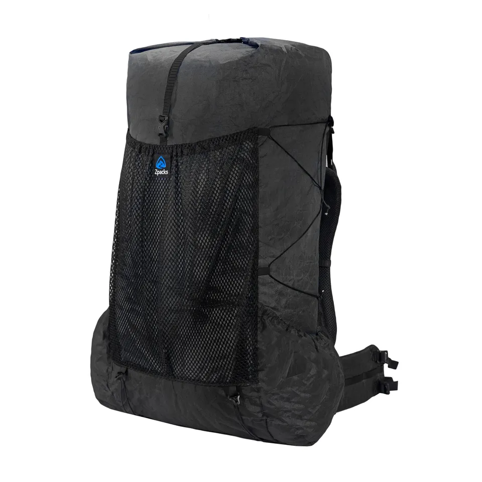 Zpacks Arc Haul Ultra 70L sac à dos Jet Black sans ceinture