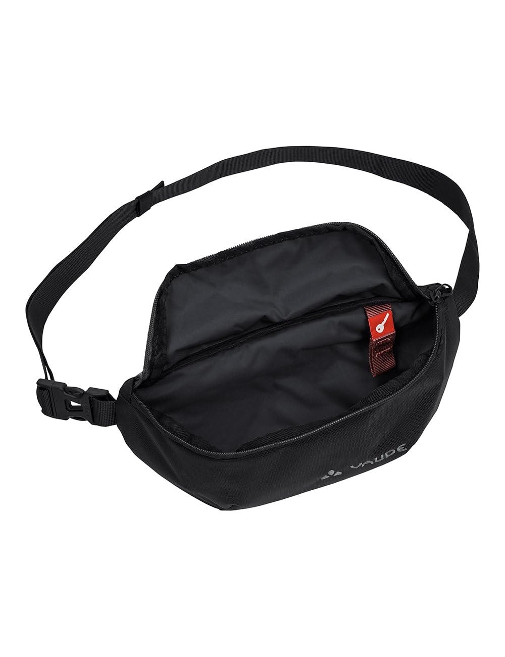 Vaude Wegamove sac banane noir recyclé antivol