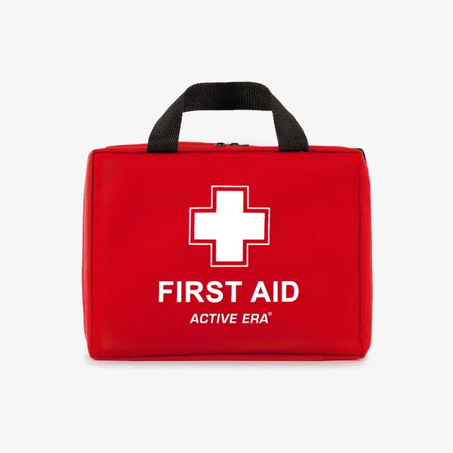 Active Era First Aid Kits 90 trousse de premiers secours rouge