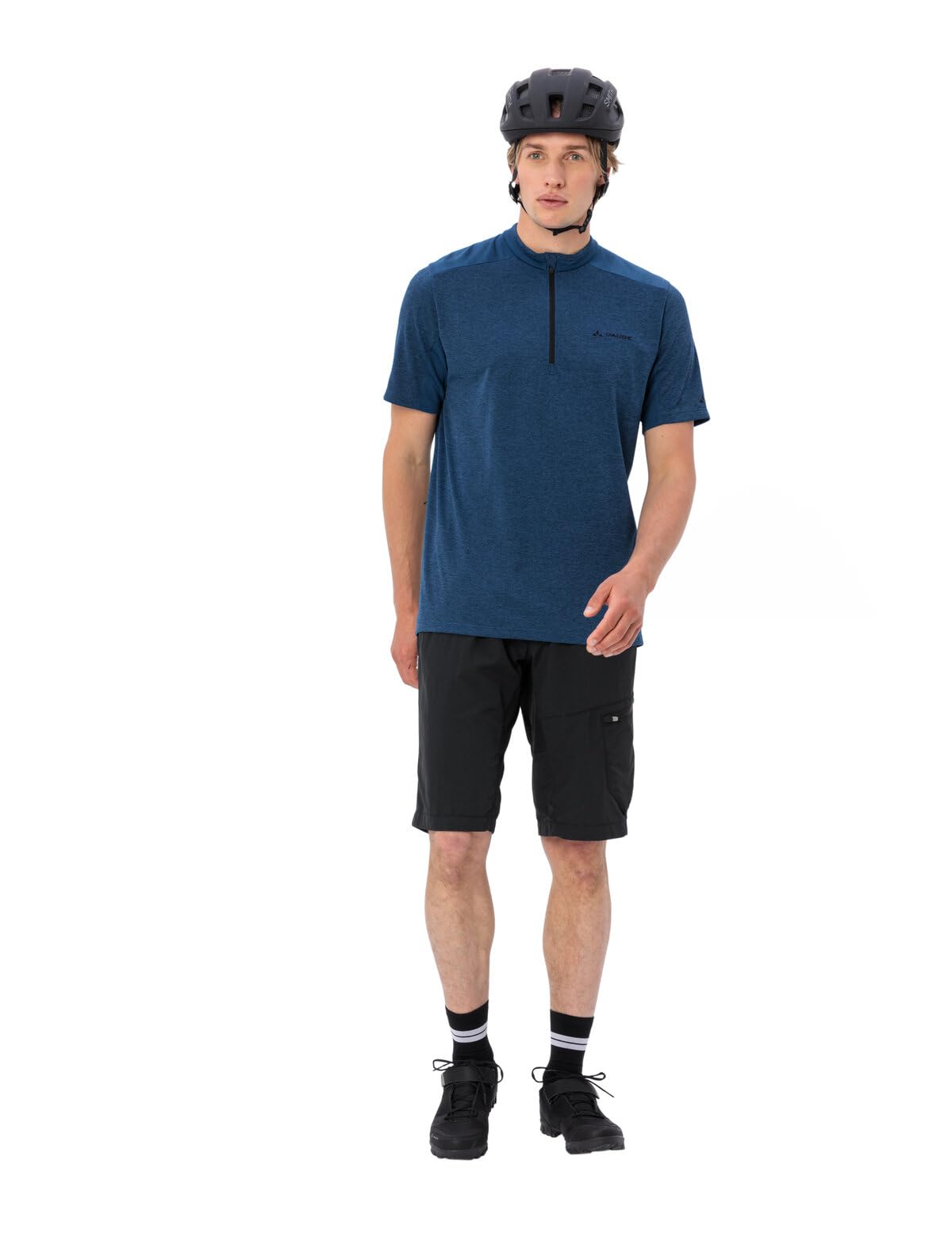 Vaude Tamaro Halfzip T-shirt vélo vert vif noir XXL respirant