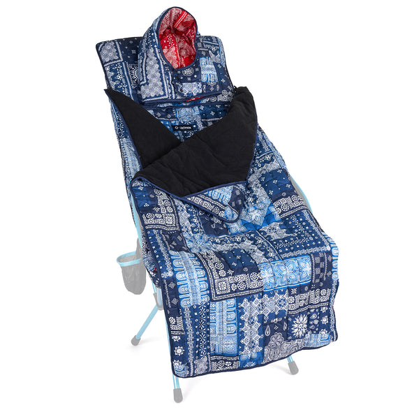Helinox Toasty couverture chaise Sunset Beach noir
