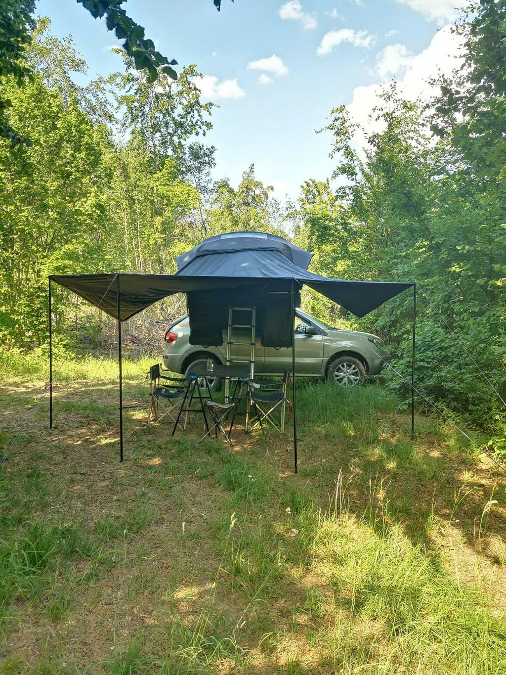 iKamper Auvent Tente de Toit Skycamp 3.0 Mini anti-soleil pluie