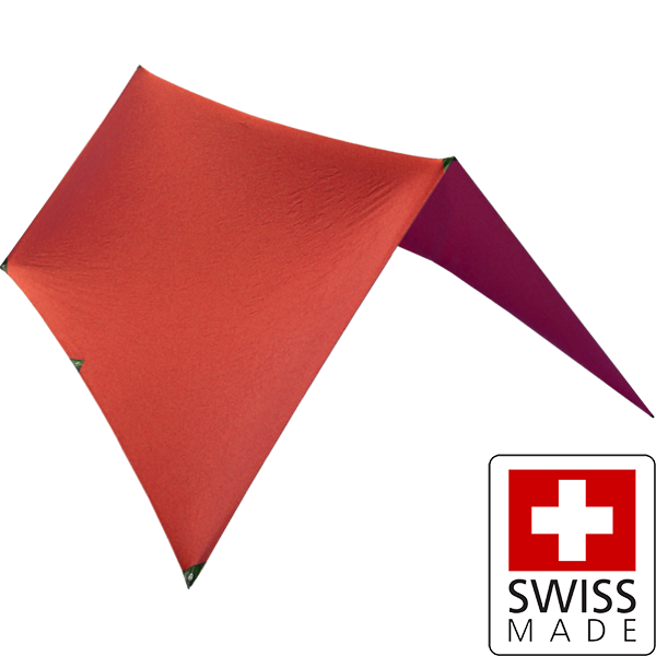 SwissPiranha MantaRay 10 Tarp Rouge 0,6kg Étanche 5000mm