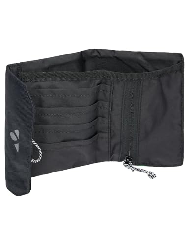 Vaude M Portefeuille Noir Classique Zippé 4 Cartes
