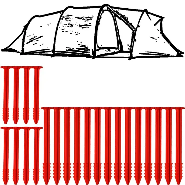 SwissPiranha Ultralight Peg Set sardines Hilleberg Kaitum GT 108g