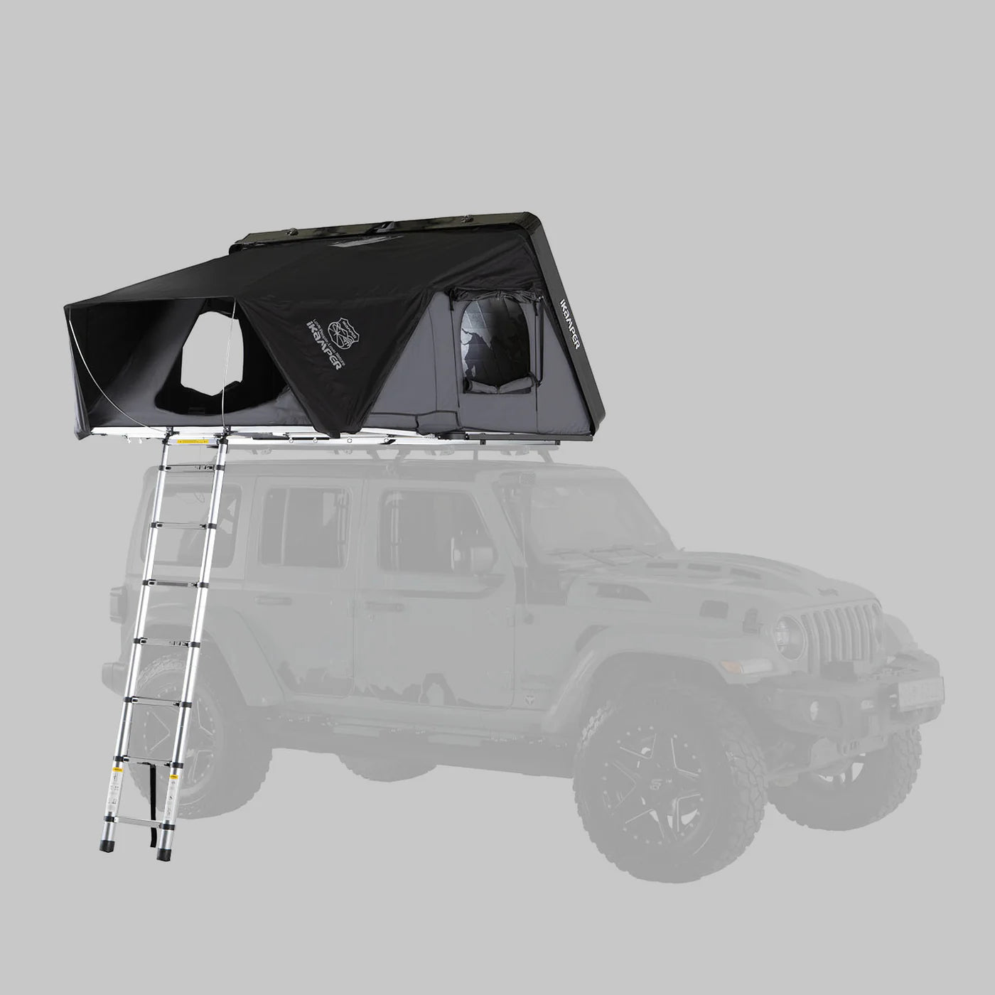iKamper Skycamp 3.0 tente de toit 4 places coque rigide noir