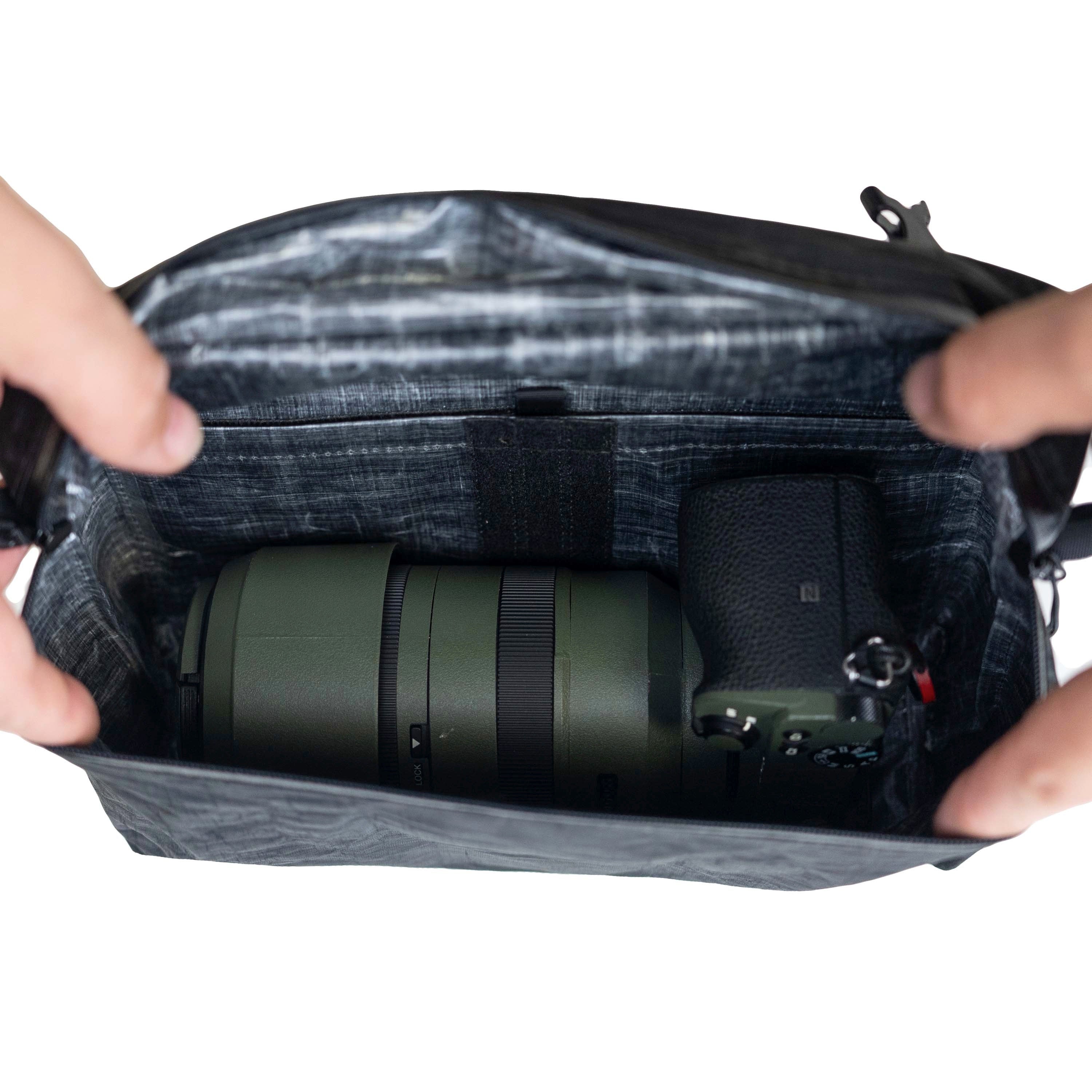 Zpacks Camera Pack sacoche photo Noir Hybrid DCF rembourrée