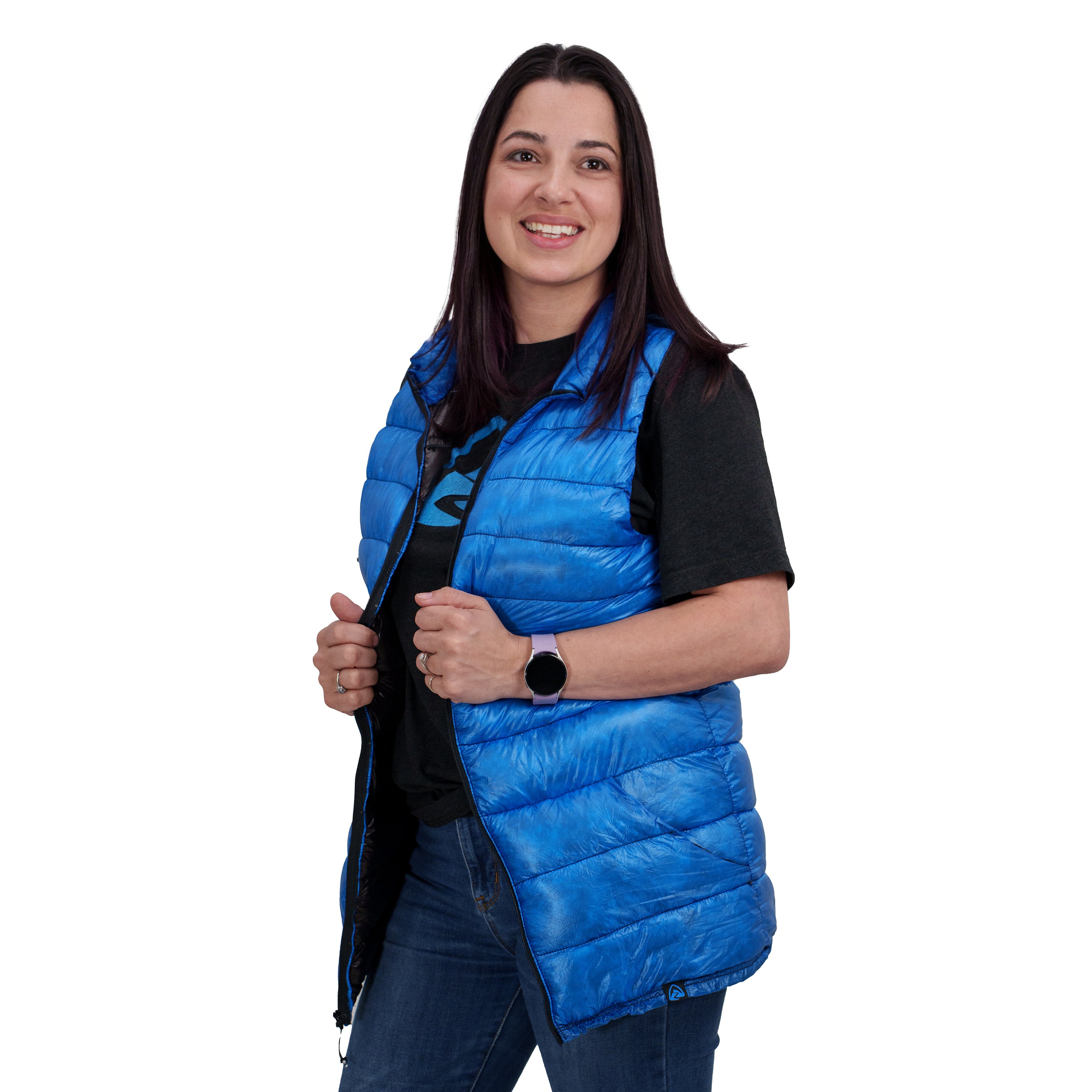 Zpacks Goose Down Vest gilet duvet M bleu Azure 900