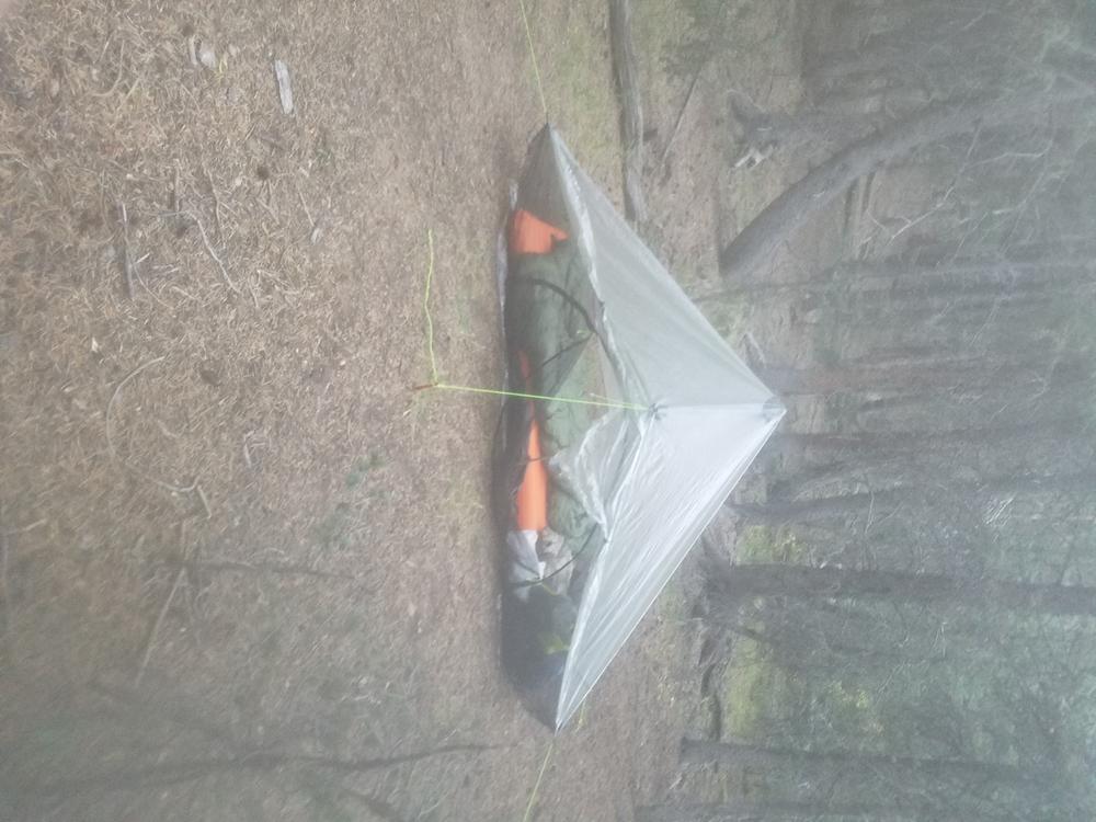 Zpacks Hexamid Tente Solo 1 Personne Bleue Sans Tapis de Sol
