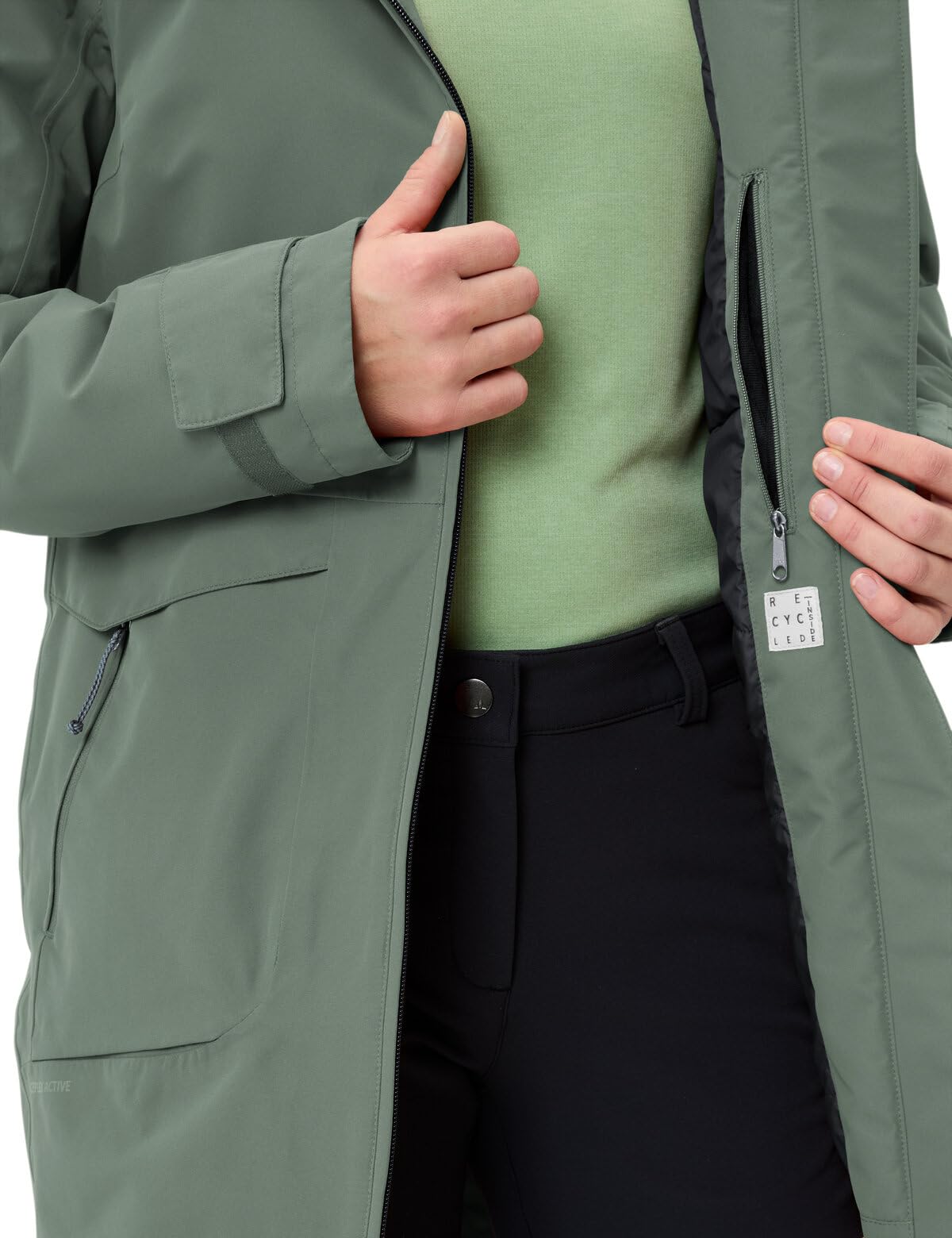 Vaude Skomer III Parka hiver femme noir 42 imperméable