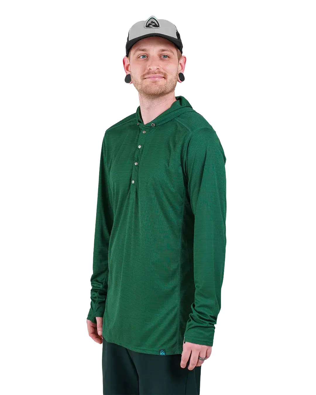 Zpacks Trail Cool Sun Hoody T-shirt Anti-UV Gris UPF 40+