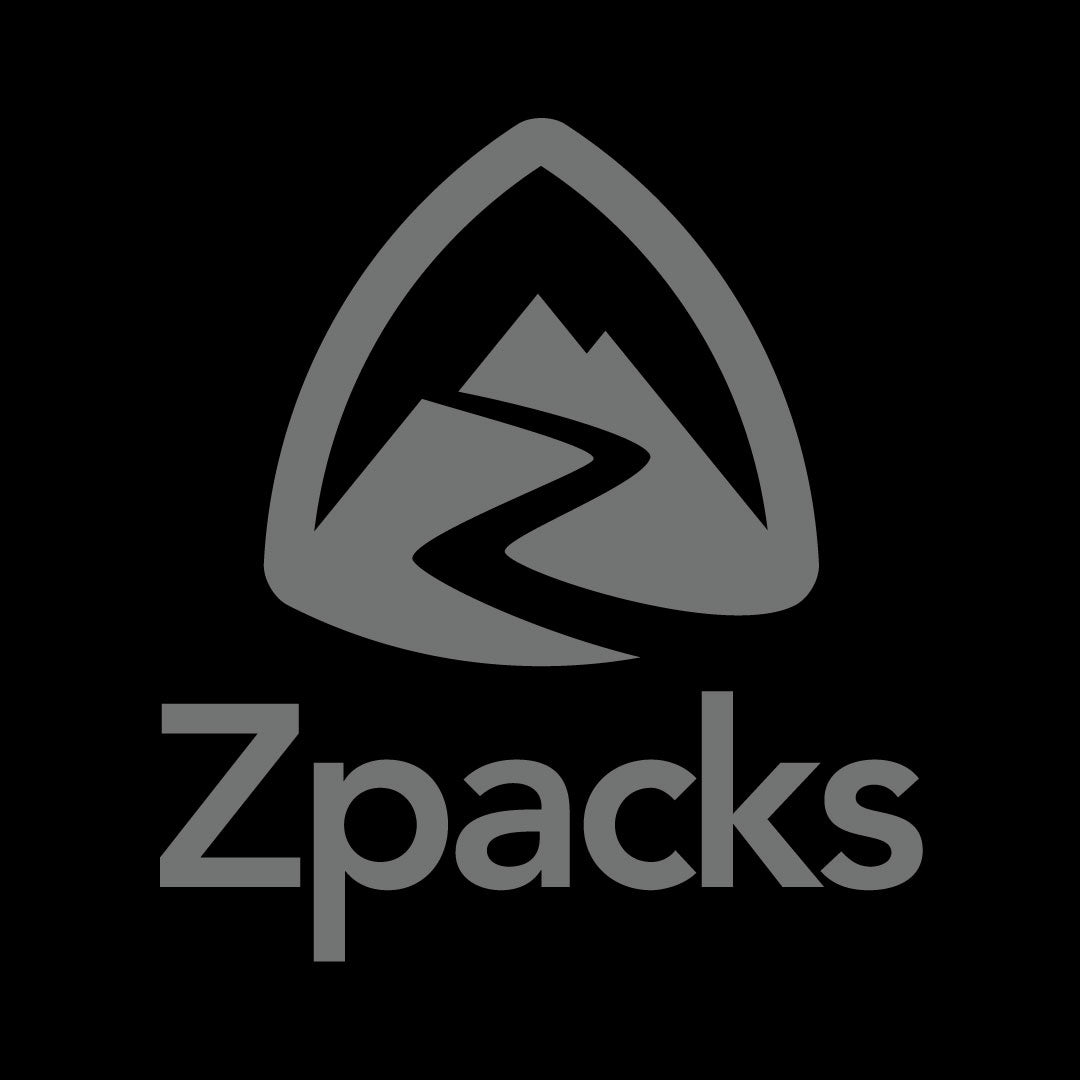 Zpacks sticker autocollant noir gris matos trek