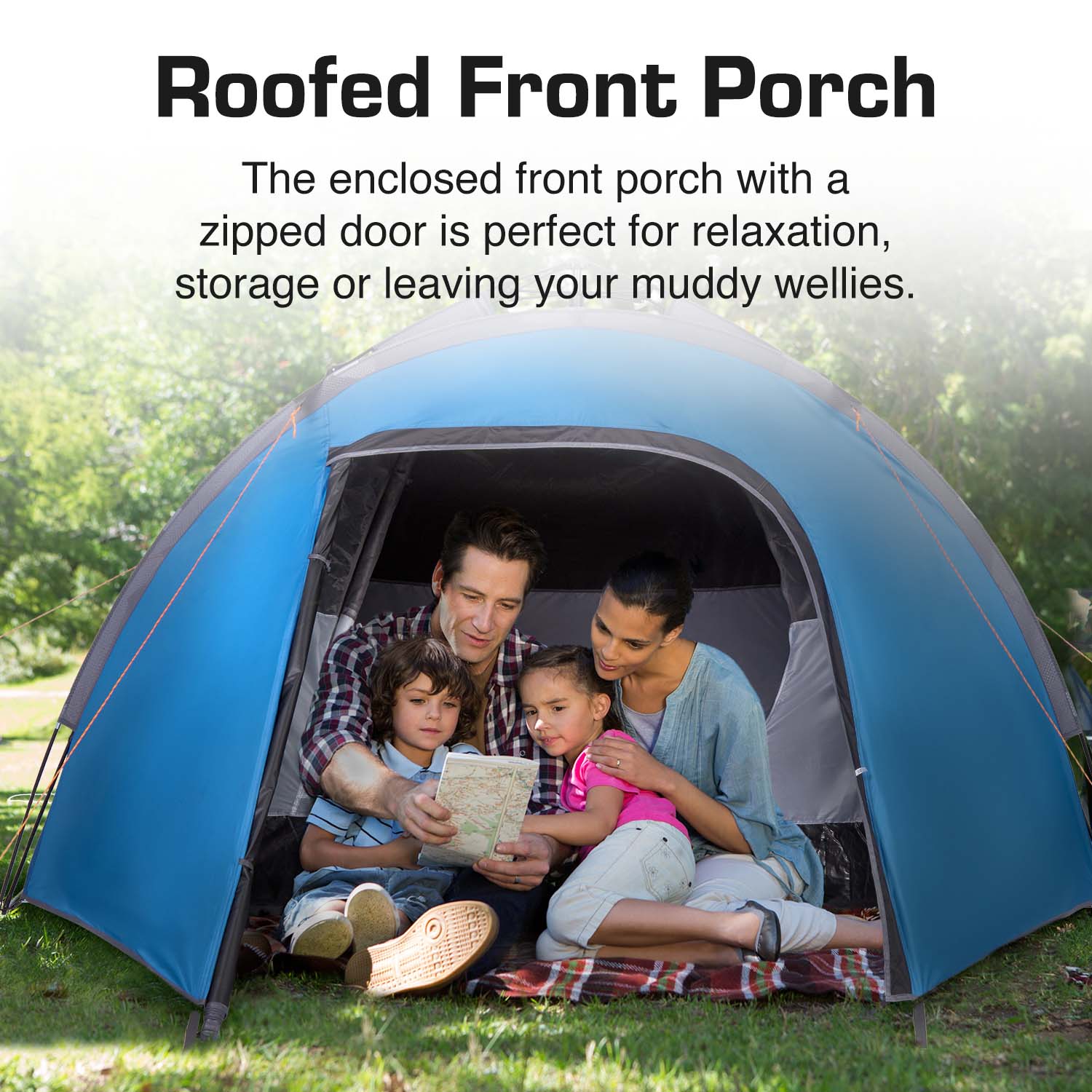 Active Era Tents 4 personnes tente camping occultante étanche