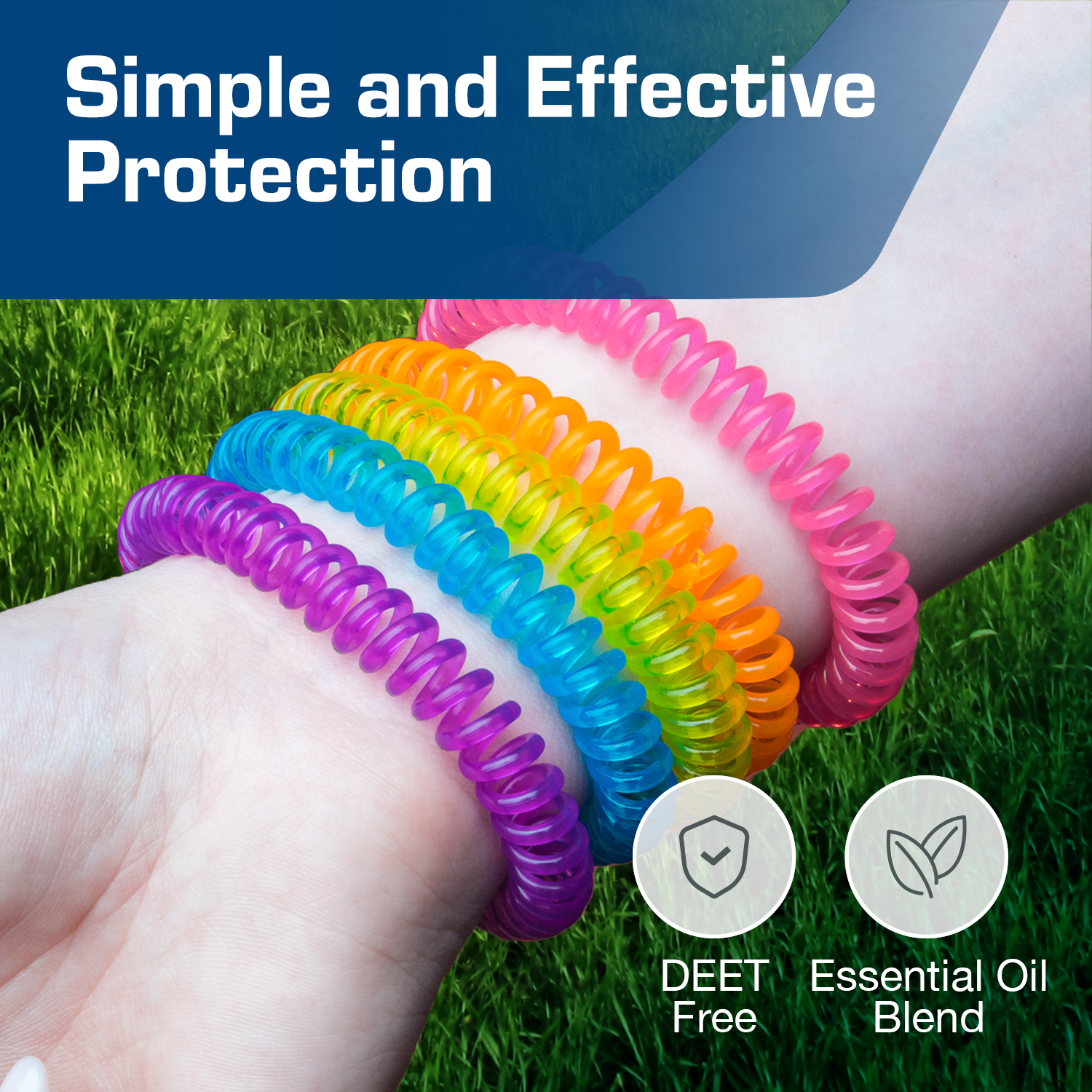 Active Era Bracelet Anti-Moustique 10 Pack EVA Sans DEET