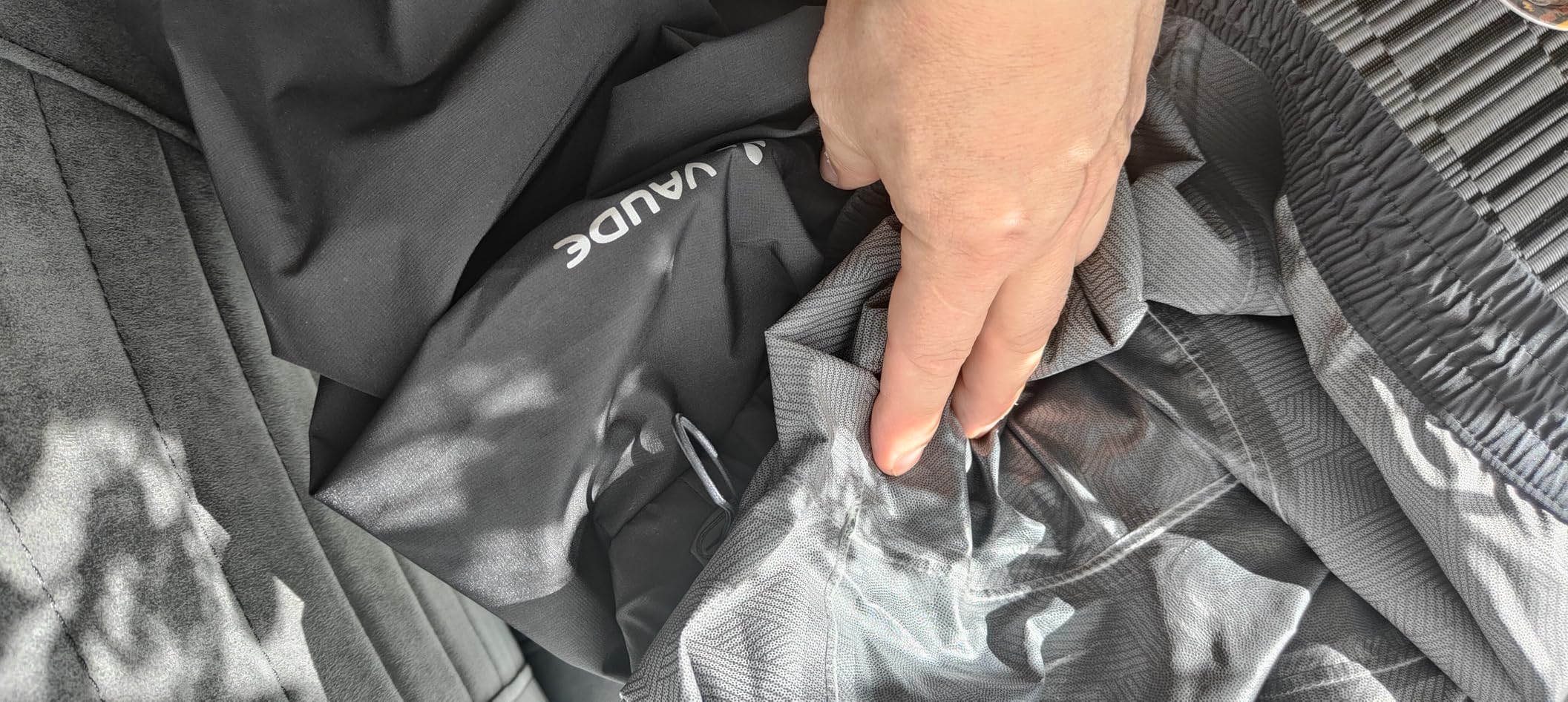 Vaude Drop Pants II pantalon pluie homme M Lang noir imperméable