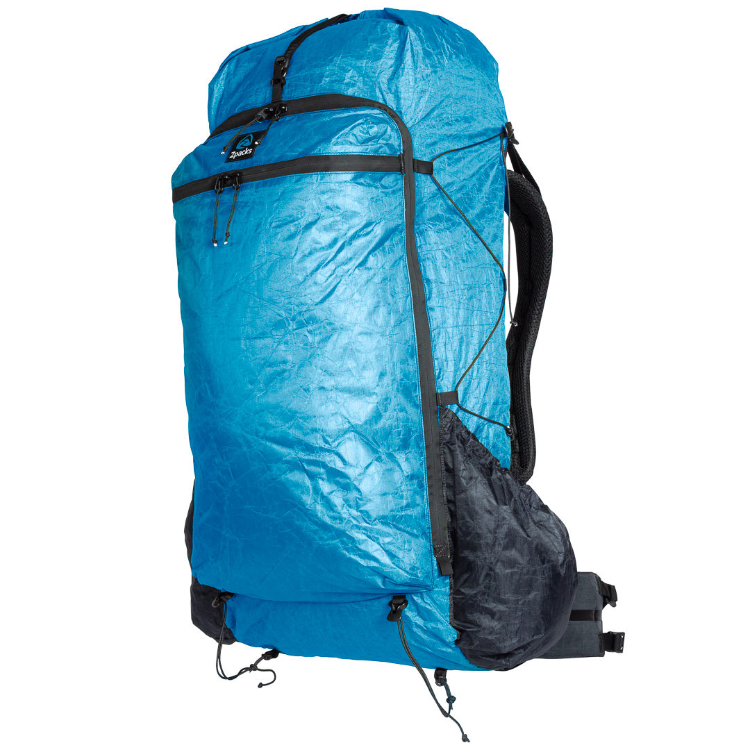 Zpacks Arc Zip 57L sac à dos Azure Blue torse M ceinture M