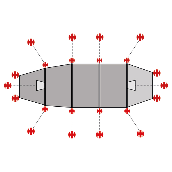 SwissPiranha Ultralight Peg Set sardines Hilleberg Kaitum GT 108g