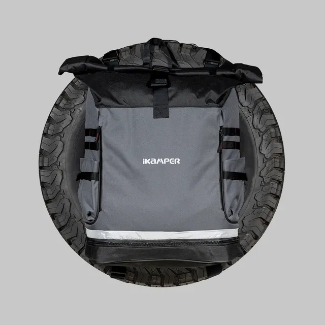 iKamper Rangement Tente de Toit sac roue de secours déchets