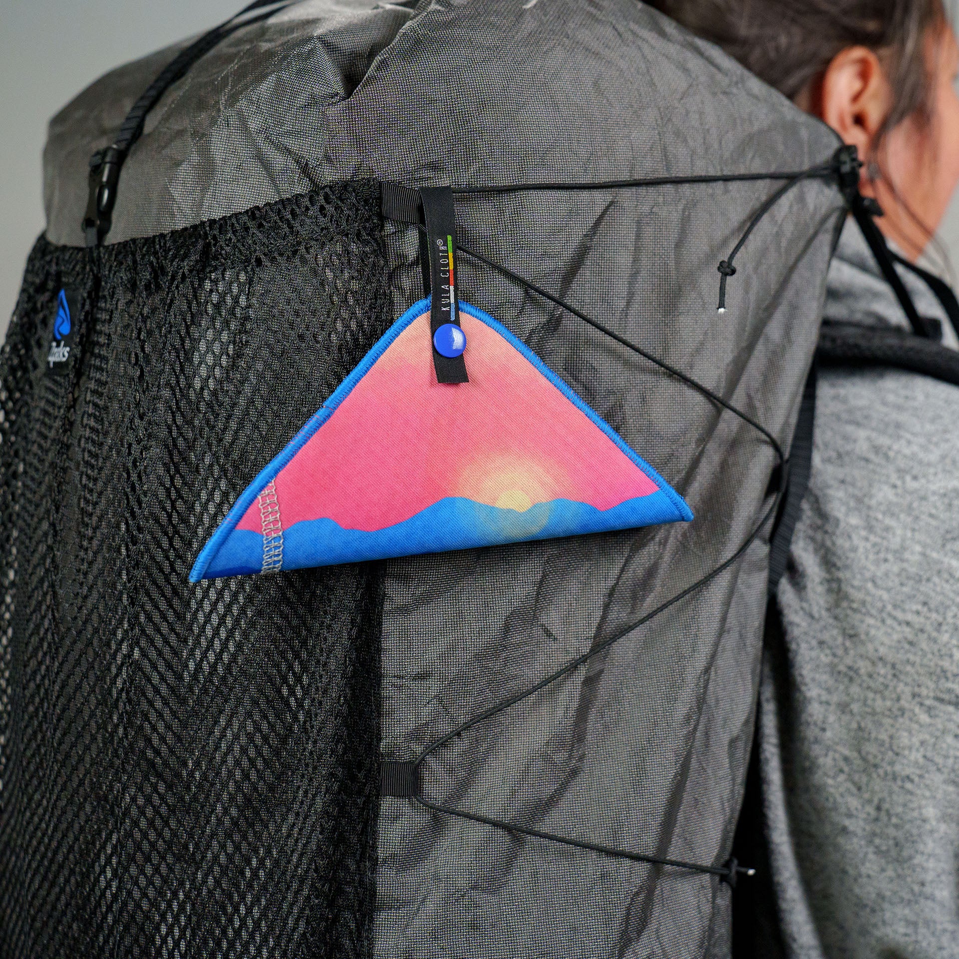 Zpacks Kula Cloth lingette pipi Appalachian Sunrise