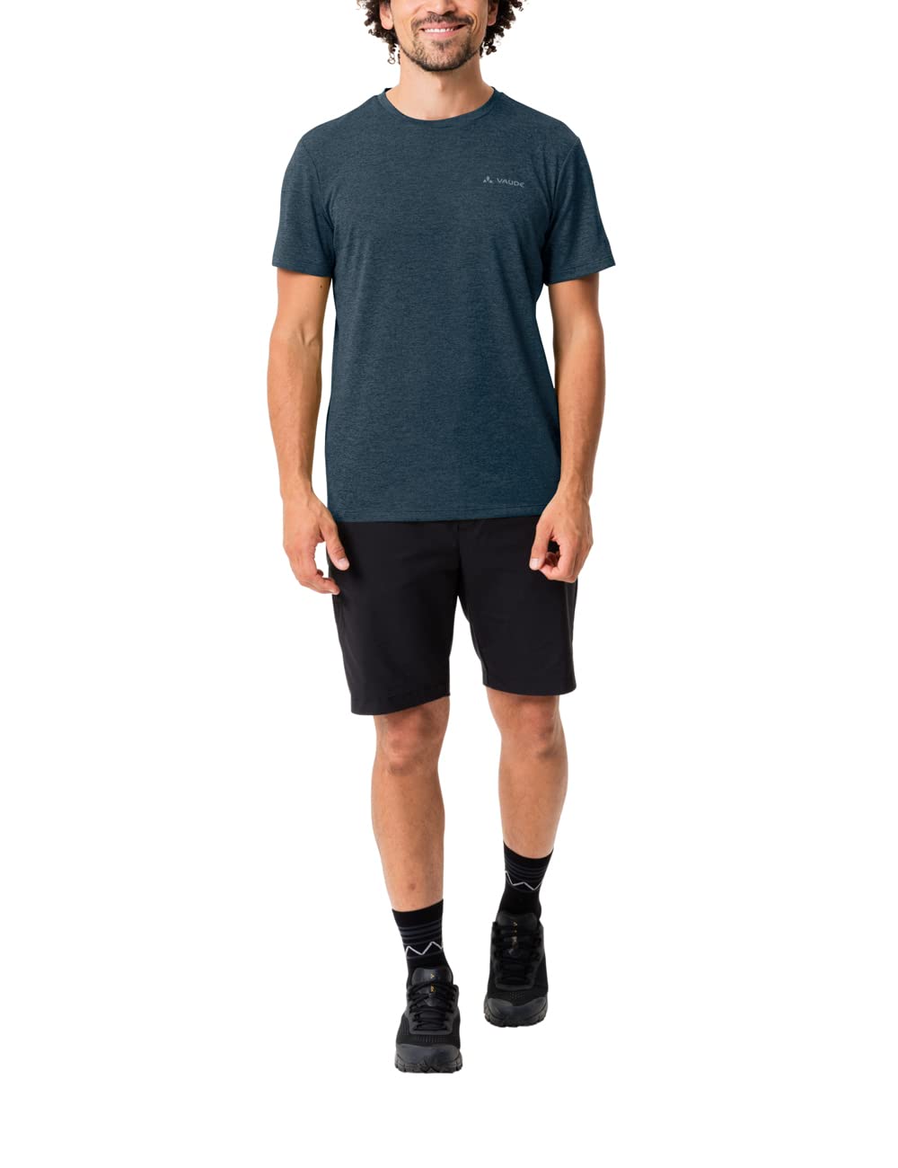 Vaude Essential T-Shirt t-shirt homme noir coton bio