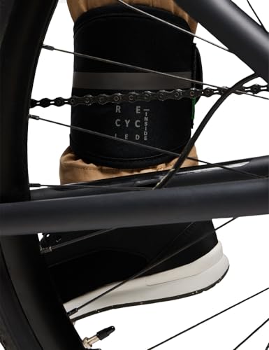 Vaude Chain Protection Bande Réfléchissante Noire Vélo