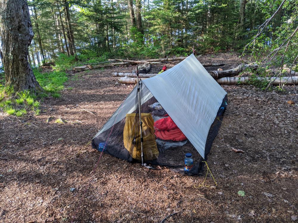 Zpacks Flat Tarp 7x9 abri Olive Drab léger