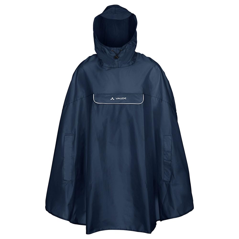 Vaude Valdipino poncho pluie homme noir léger