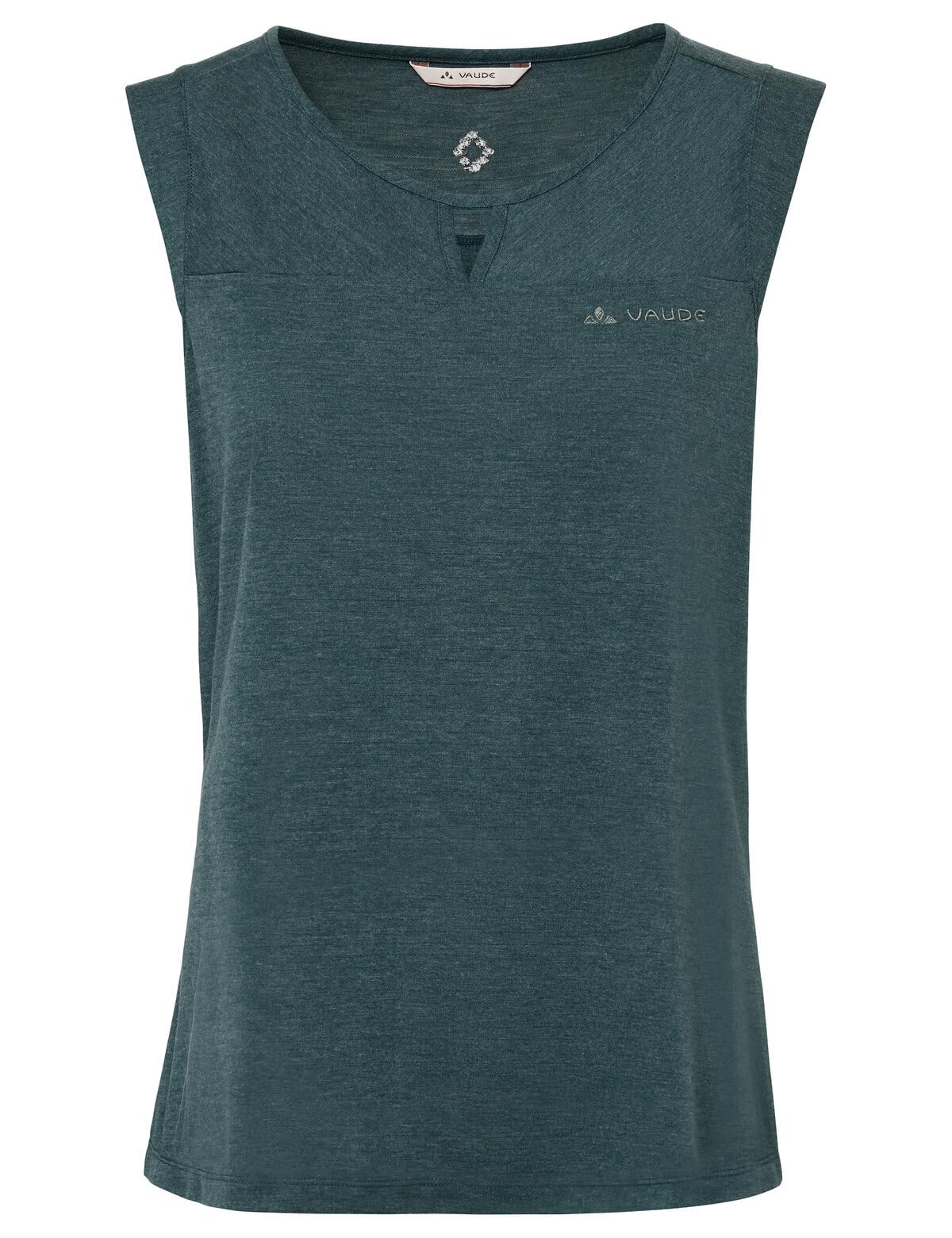 Vaude Skomer top randonnée femme 40 deep pond lyocell