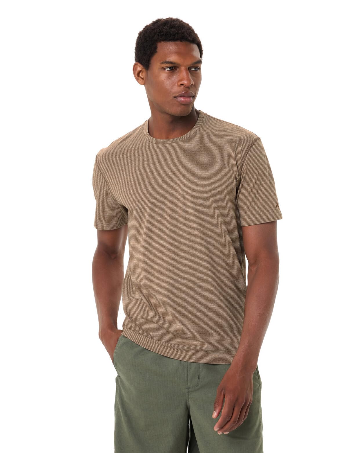 VAUDE Mineo Striped II t-shirt homme M rayé séchage rapide