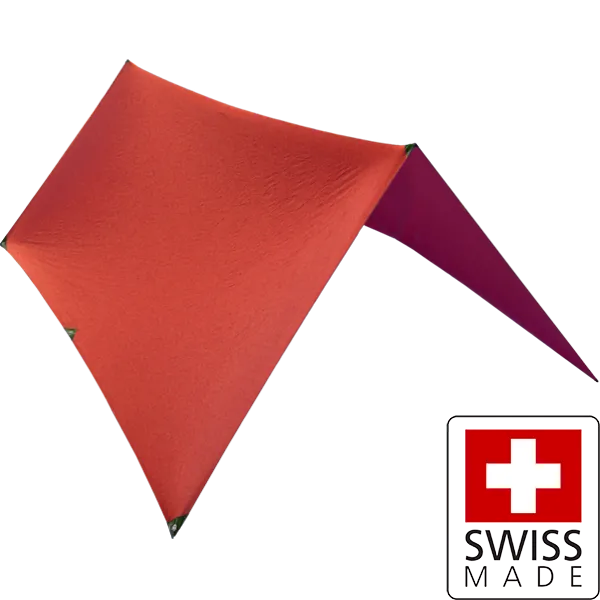 SwissPiranha MantaRay 10 Tarp Rouge 0,6kg Étanche 5000mm