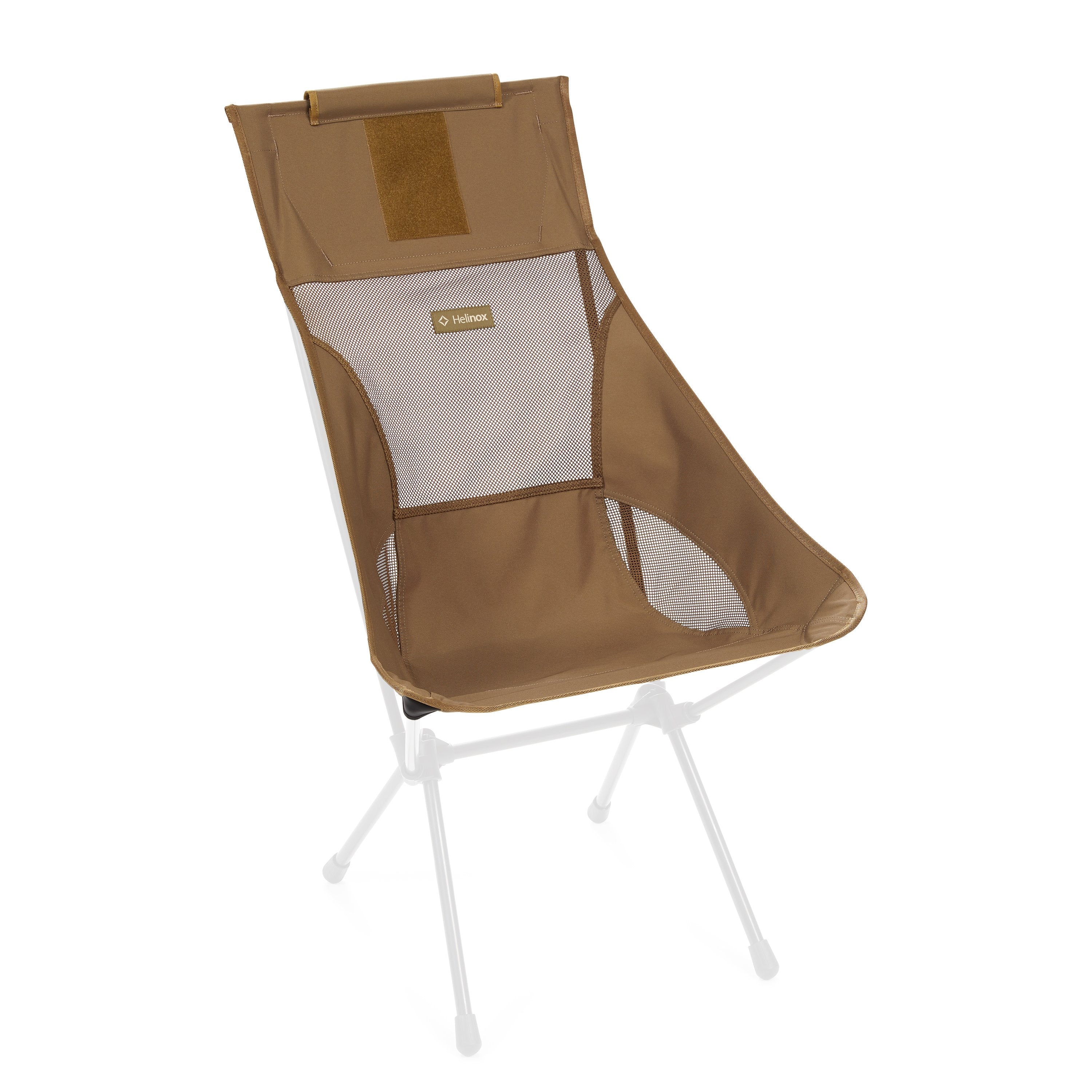 Helinox Sunset Chair Toile de rechange Noir dossier haut