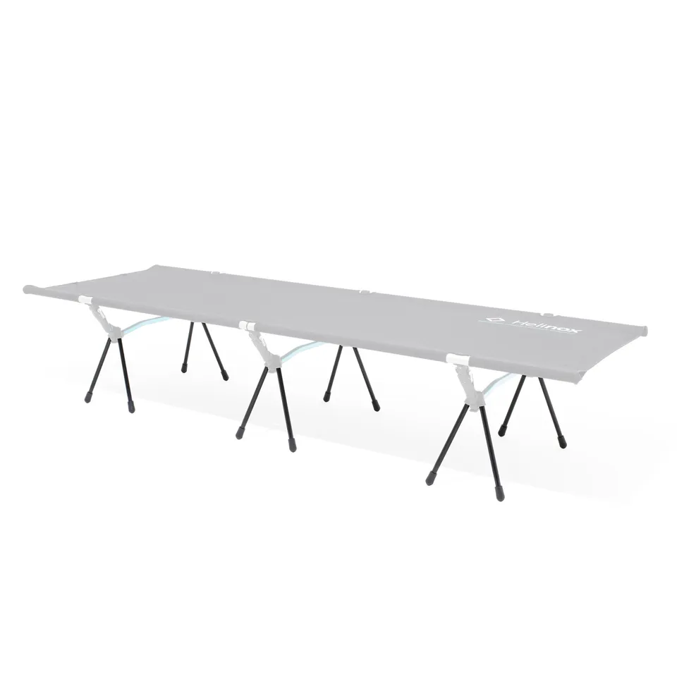 Helinox Cot One extensions pieds lit de camp Noir 12 pcs