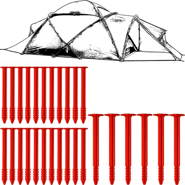 SwissPiranha Ultralight Peg Set Hilleberg Saitaris sardines 220g