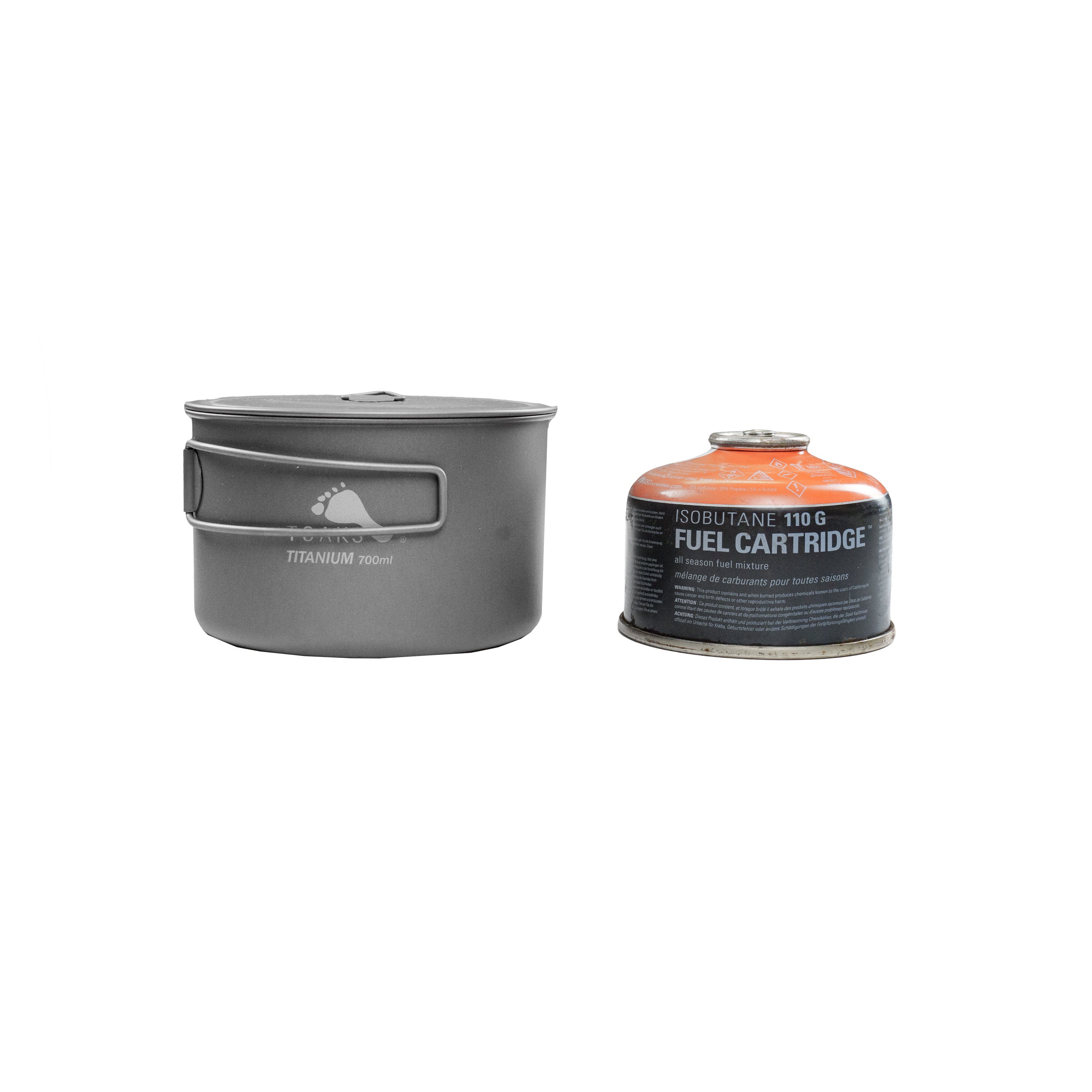 Toaks Light 700ml popote titane avec couvercle