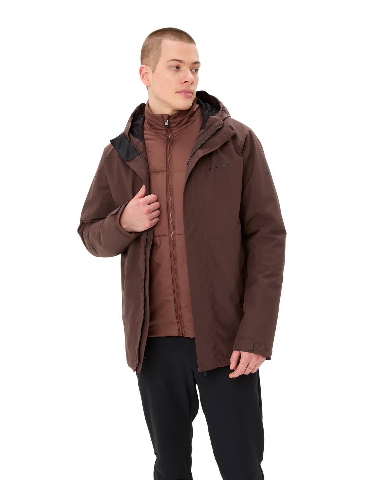 Vaude Neyland 3in1 veste hiver homme Noir