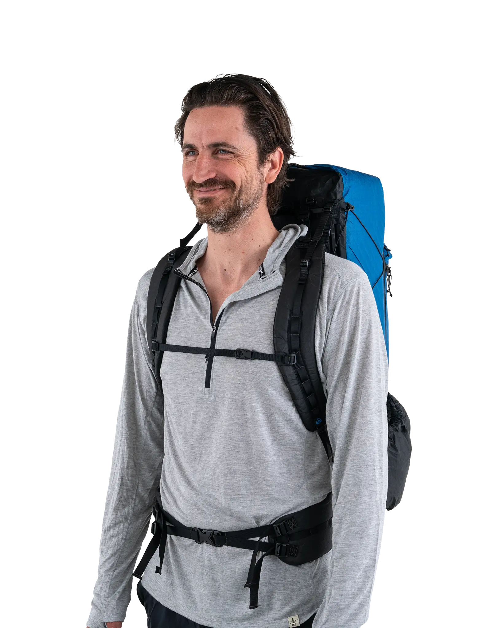Zpacks Arc Zip Ultra sac à dos 62L gris torse M
