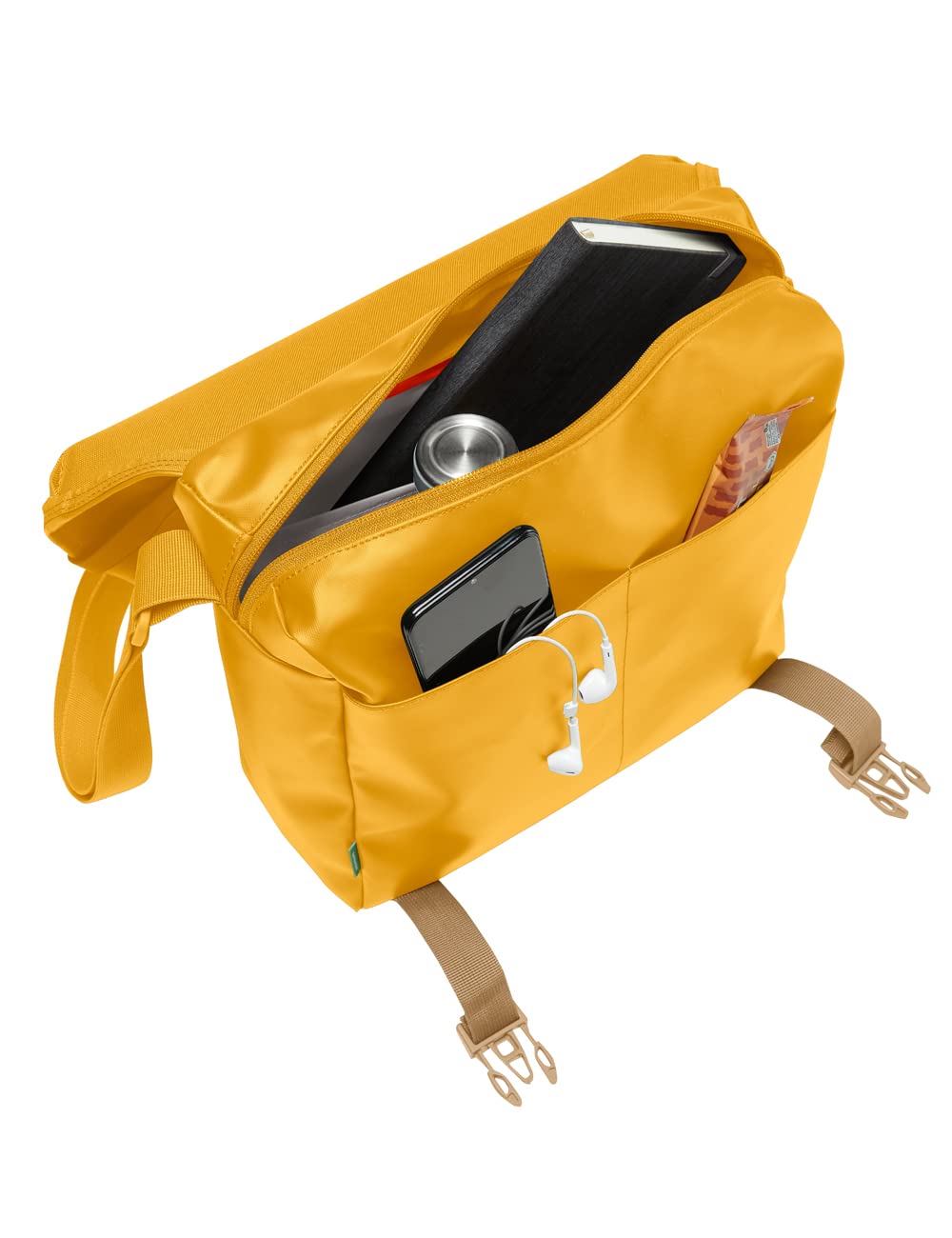 Vaude Mineo Messenger 9 sacoche jaune 9 litres